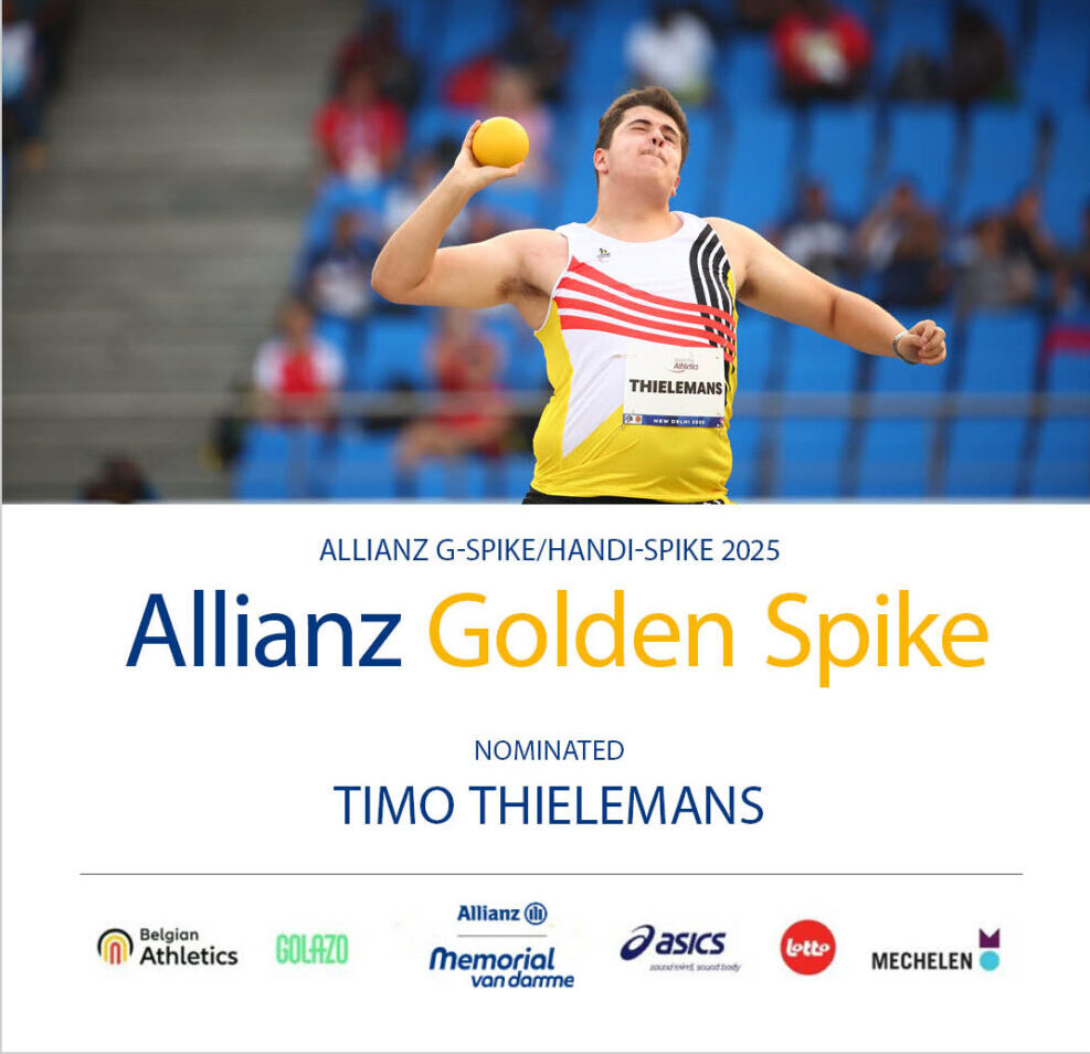 Nominatie Allianz Golden G-Spike 2026