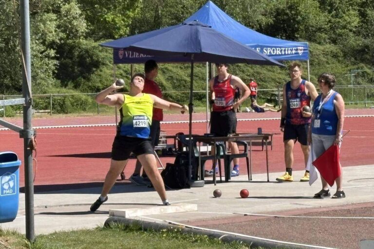 Persbericht Nieuwsblad online BR Kogelstoten